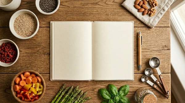 Ernährungsberaterin erstellt individuellen Ernährungsplan